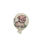 Palloncino a metà con animaletti