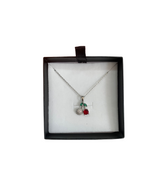 Collana con ciliegie
