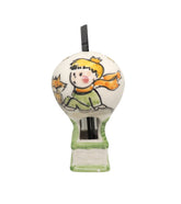 Mongolfiera profumatore Piccolo Principe in ceramica vietrese