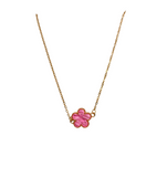 Collana con fiore