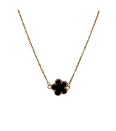 Collana con fiore